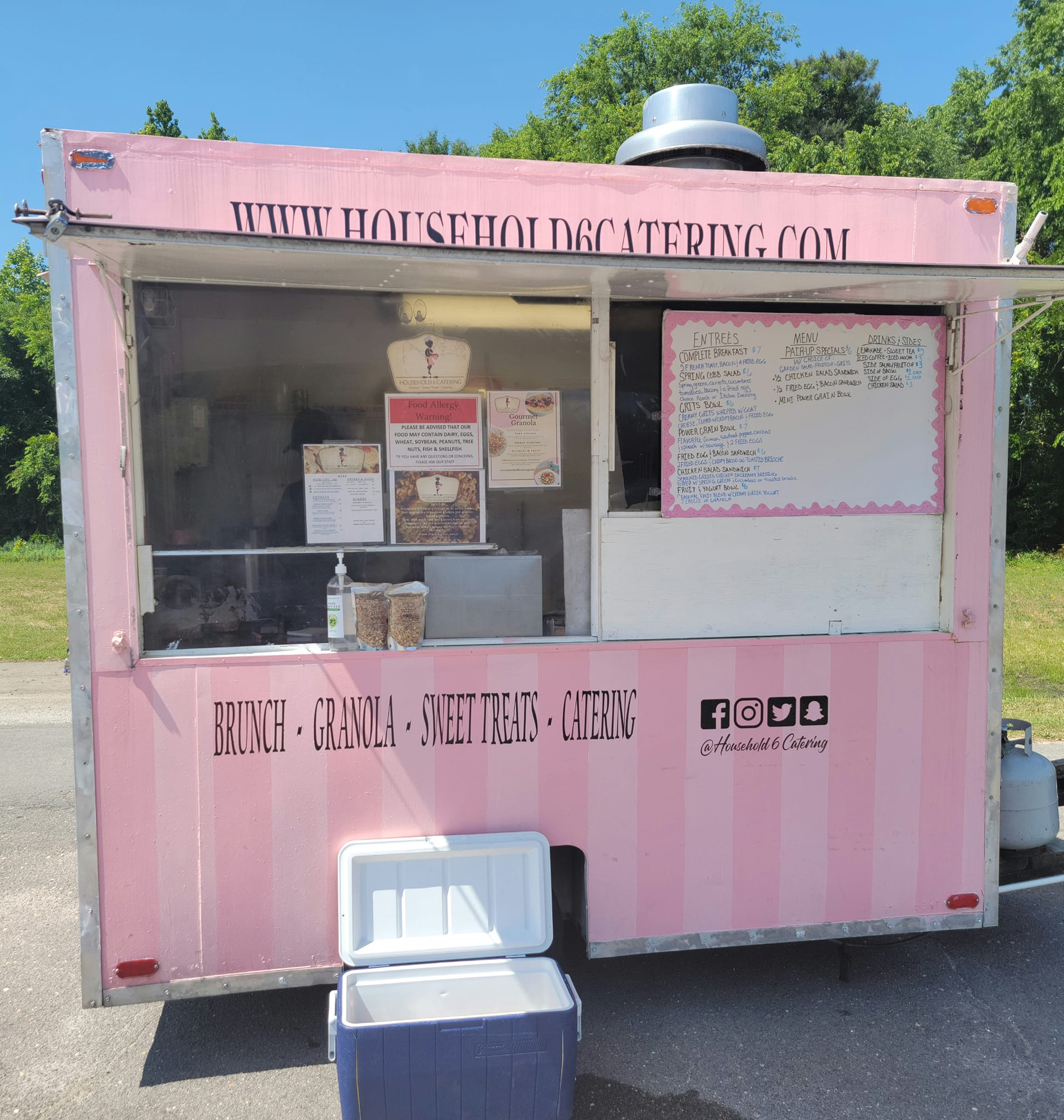 Household 6 Catering food truck NC | NC Food Trucks