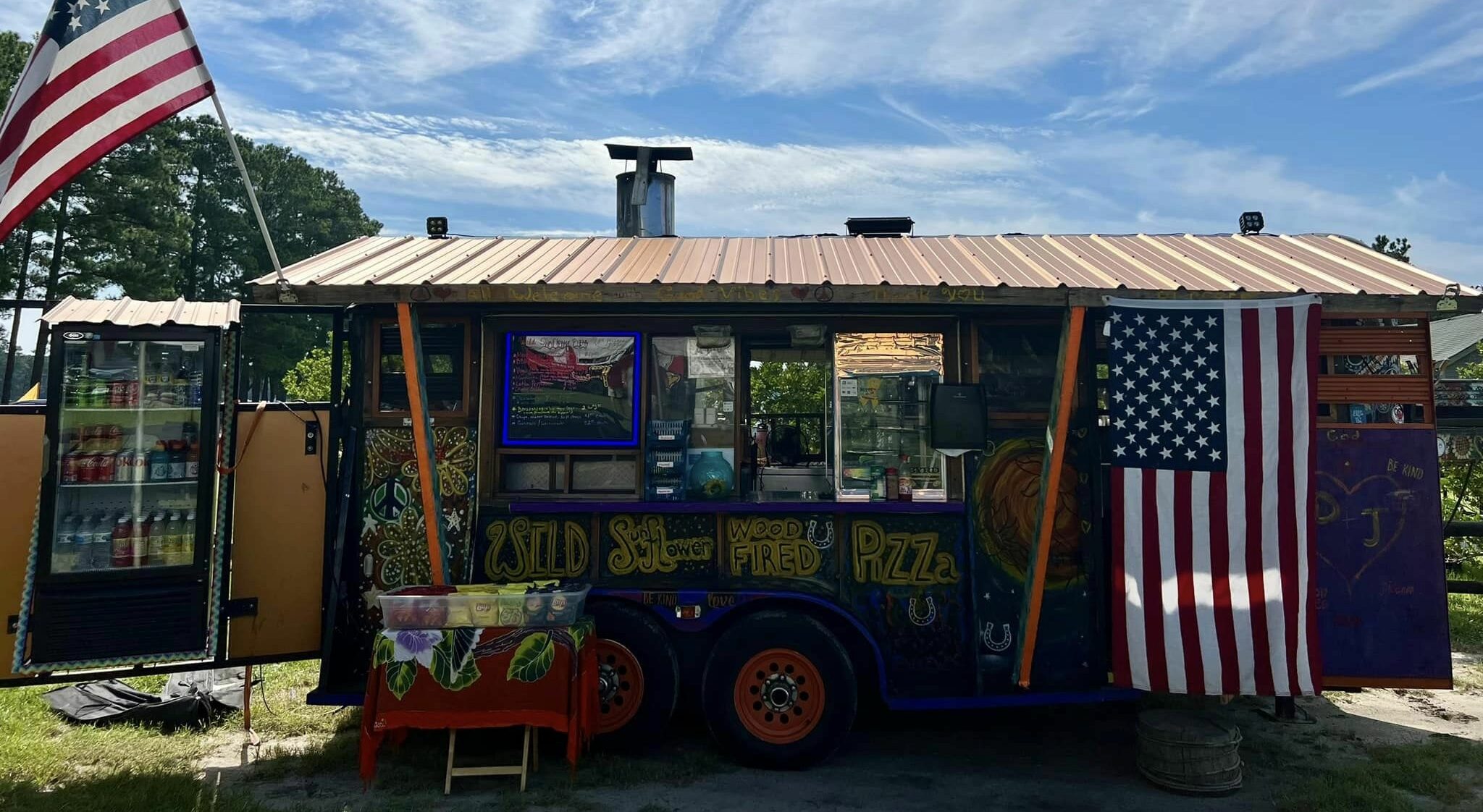 Wild Sunflower Pizza | NC Food Trucks